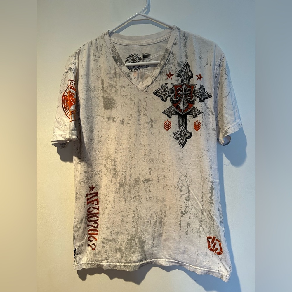 Affliction Graphic T-Shirt Size Large - Picture 2 of 7